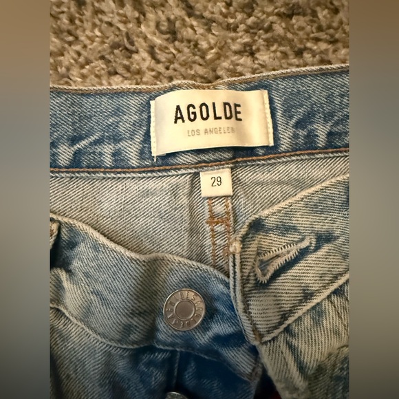 Agolde Pants - AGOLDE Women's Blue Jeans